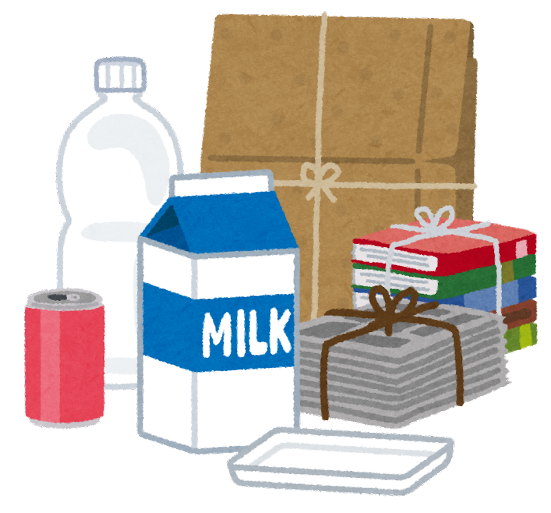 資源ごみの分別収集の画像