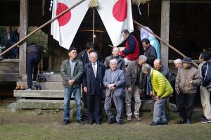 正月祭に集う、の写真