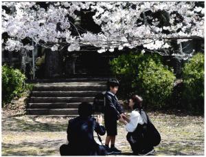 記念撮影、の写真