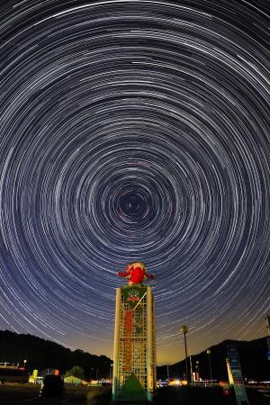 天狗も目がまわる、の写真