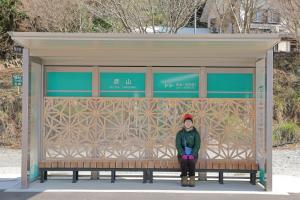 バスでおでかけ、の写真