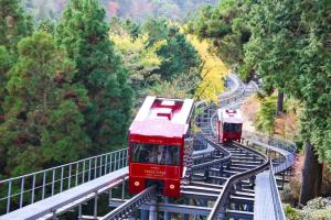 英彦山スロープカーの秋、の写真