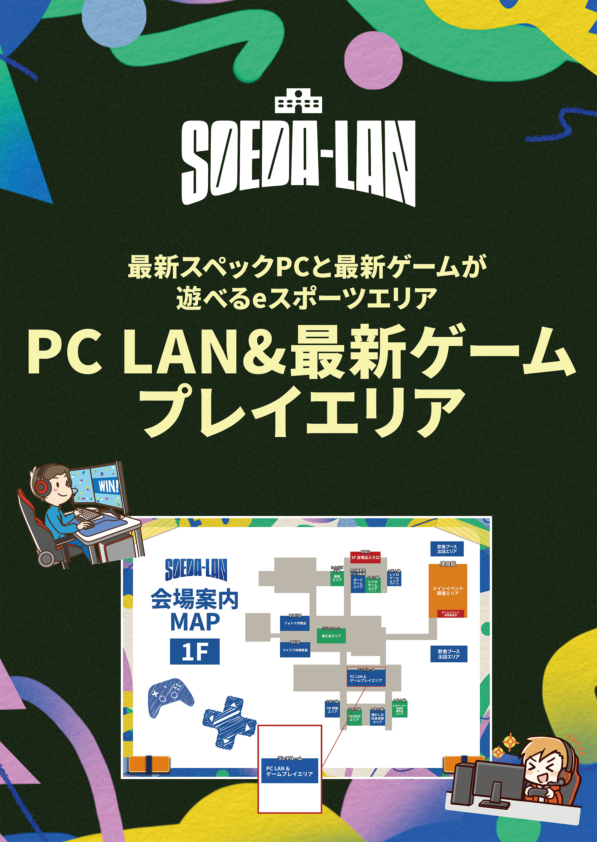 PCLAN&最新ゲーム