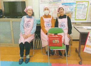 3歳児おやつ配布